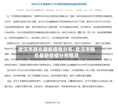 武汉市肺炎最新疫情分布/武汉市肺炎最新疫情分布情况