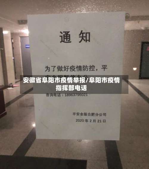 安徽省阜阳市疫情举报/阜阳市疫情指挥部电话