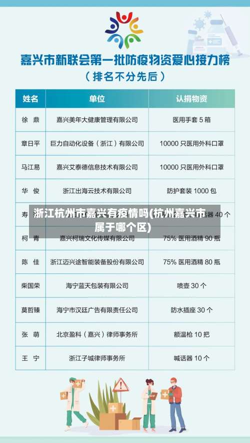 浙江杭州市嘉兴有疫情吗(杭州嘉兴市属于哪个区)