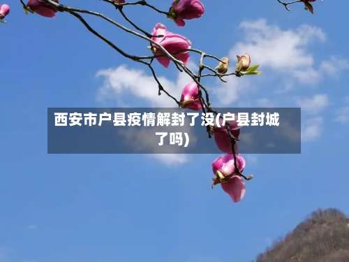 西安市户县疫情解封了没(户县封城了吗)