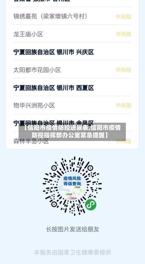 【信阳市疫情防控进展表,信阳市疫情防控指挥部办公室紧急提醒】-第3张图片