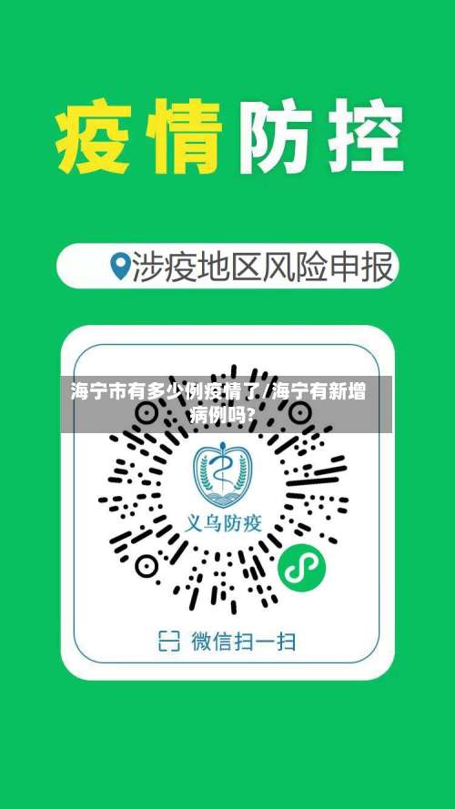 海宁市有多少例疫情了/海宁有新增病例吗?-第2张图片