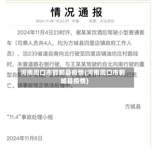 河南周口市邯郸县疫情(河南周口市郸城县疫情)-第3张图片