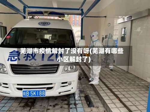 芜湖市疫情解封了没有呀(芜湖有哪些小区解封了)