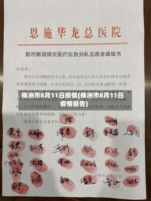 株洲市8月11日疫情(株洲市8月11日疫情报告)