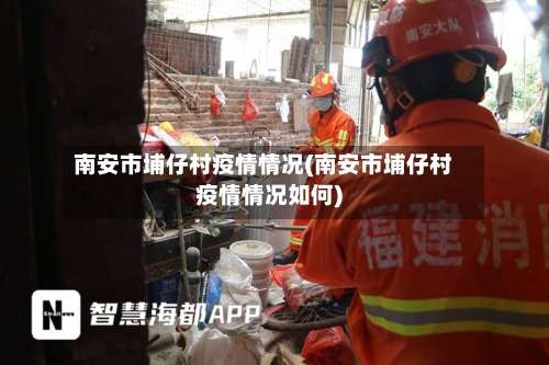 南安市埔仔村疫情情况(南安市埔仔村疫情情况如何)