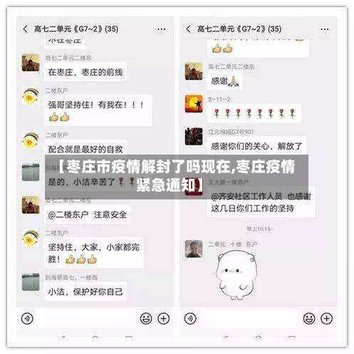 【枣庄市疫情解封了吗现在,枣庄疫情紧急通知】-第2张图片