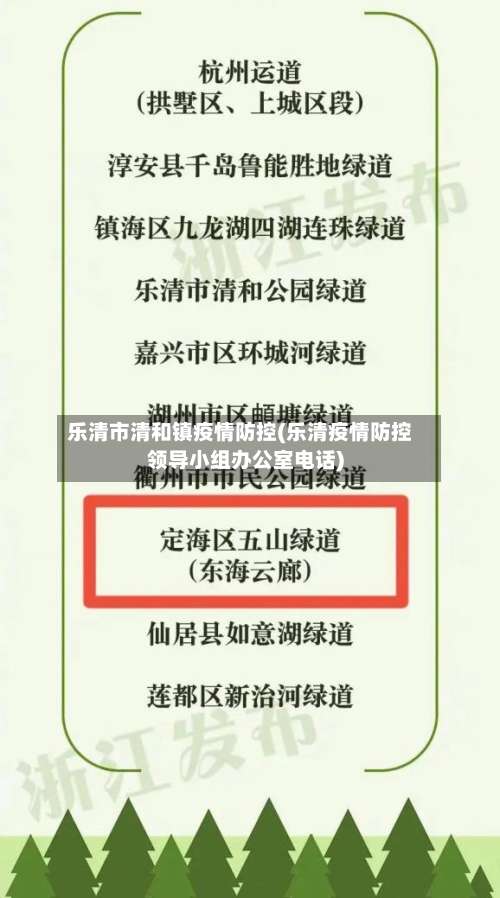 乐清市清和镇疫情防控(乐清疫情防控领导小组办公室电话)-第2张图片