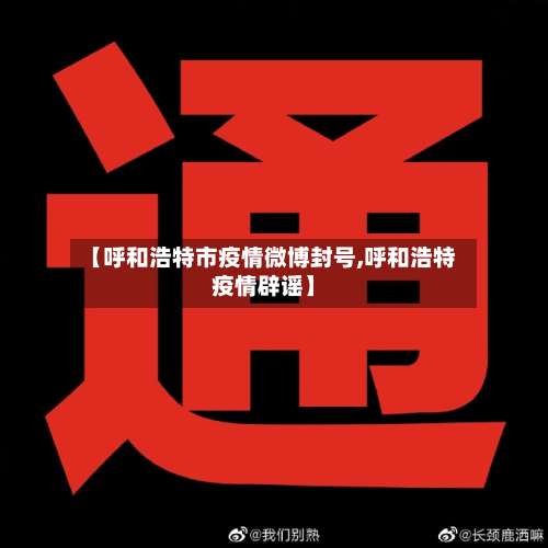 【呼和浩特市疫情微博封号,呼和浩特疫情辟谣】-第3张图片