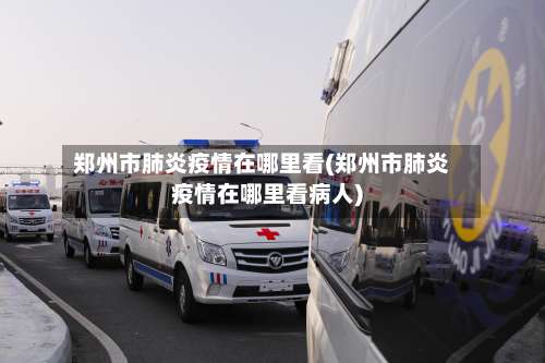 郑州市肺炎疫情在哪里看(郑州市肺炎疫情在哪里看病人)