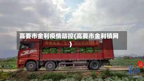 高要市金利疫情防控(高要市金利镇网)