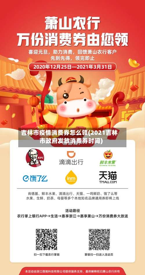 吉林市疫情消费券怎么领(2021吉林市政府发放消费券时间)