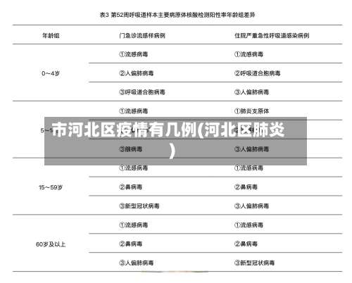 市河北区疫情有几例(河北区肺炎)-第2张图片