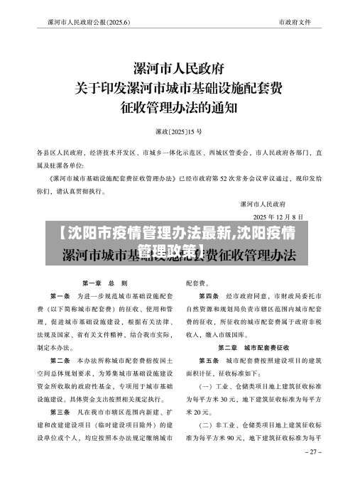 【沈阳市疫情管理办法最新,沈阳疫情管理政策】-第3张图片