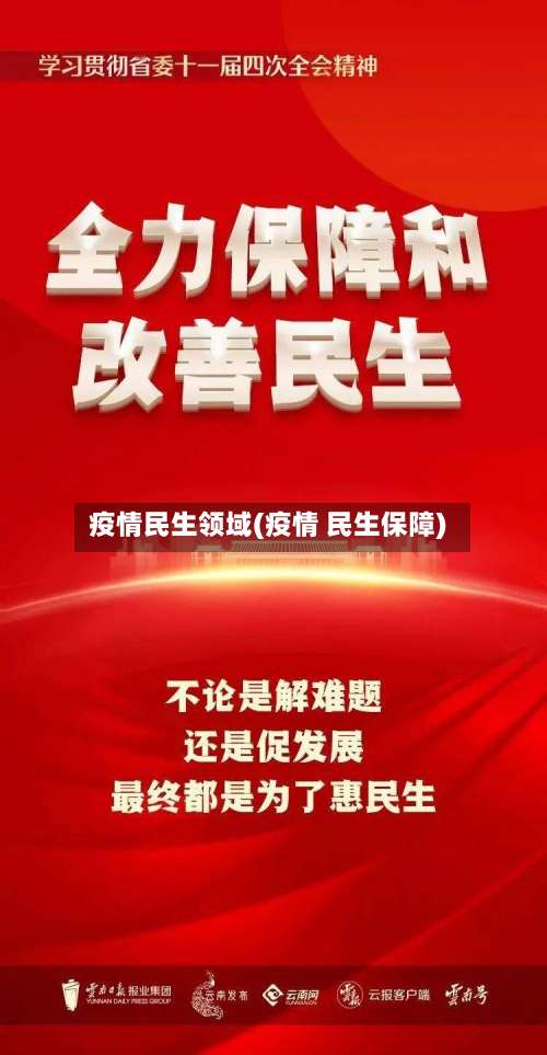 疫情民生领域(疫情 民生保障)-第2张图片