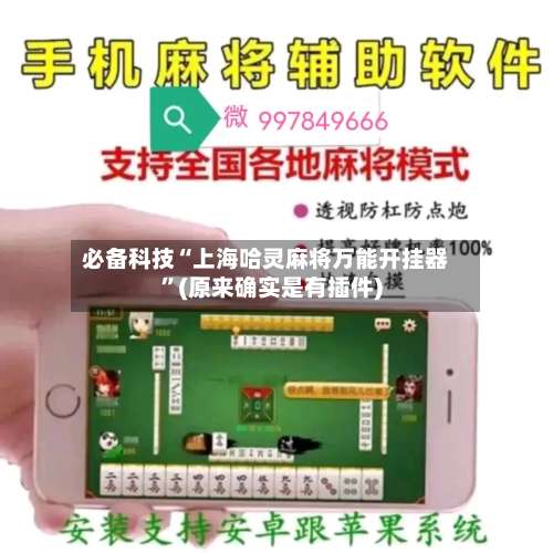 必备科技“上海哈灵麻将万能开挂器”(原来确实是有插件)-第2张图片