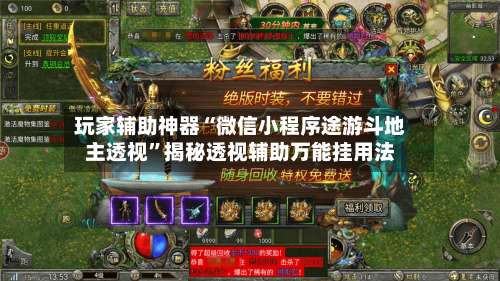 玩家辅助神器“微信小程序途游斗地主透视	”揭秘透视辅助万能挂用法-第2张图片