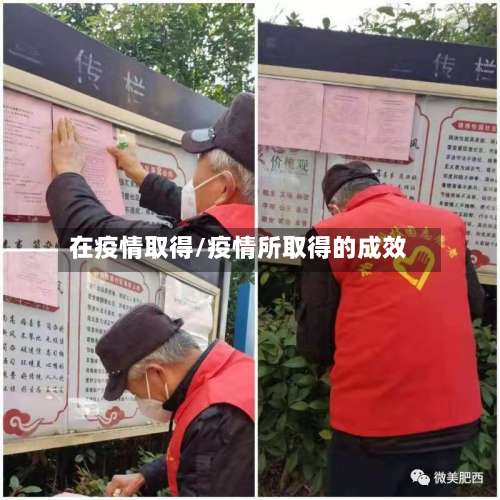 在疫情取得/疫情所取得的成效-第2张图片