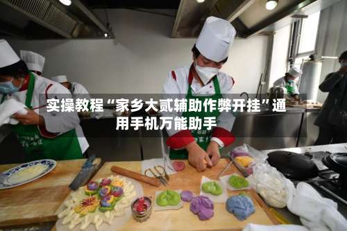 实操教程“家乡大贰辅助作弊开挂”通用手机万能助手-第2张图片