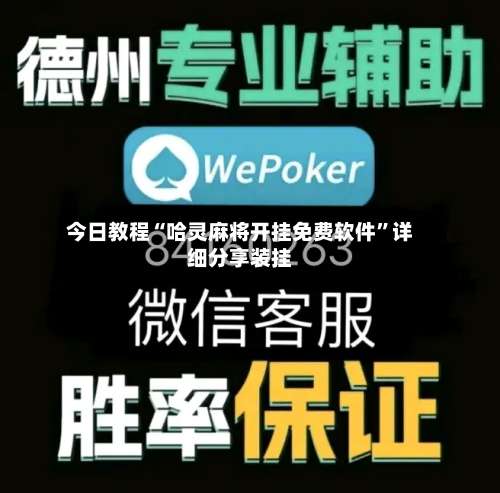 今日教程“哈灵麻将开挂免费软件”详细分享装挂-第2张图片