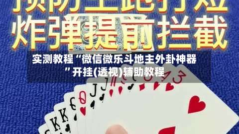 实测教程“微信微乐斗地主外卦神器”开挂(透视)辅助教程-第2张图片