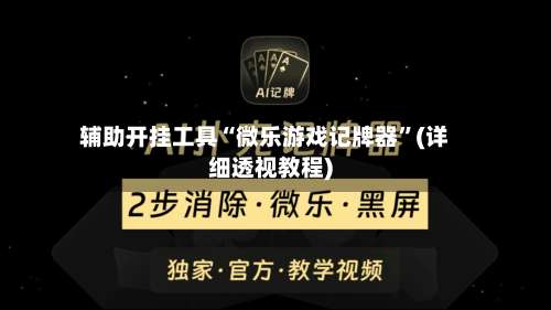 辅助开挂工具“微乐游戏记牌器”(详细透视教程)-第3张图片