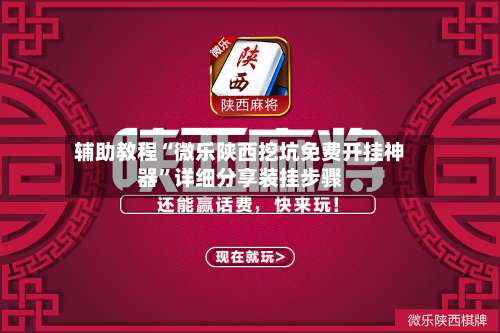 辅助教程“微乐陕西挖坑免费开挂神器”详细分享装挂步骤-第3张图片