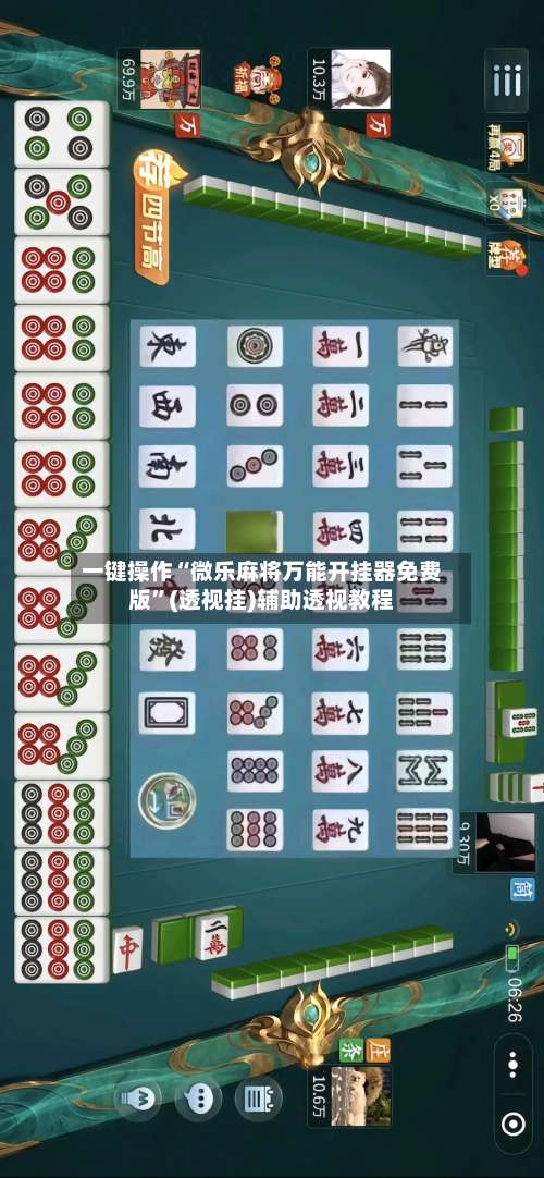 一键操作“微乐麻将万能开挂器免费版	”(透视挂)辅助透视教程-第3张图片