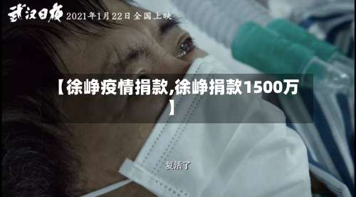 【徐峥疫情捐款,徐峥捐款1500万】
