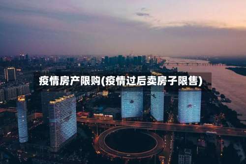 疫情房产限购(疫情过后卖房子限售)