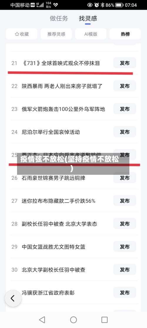 疫情弦不放松(坚持疫情不放松)-第2张图片