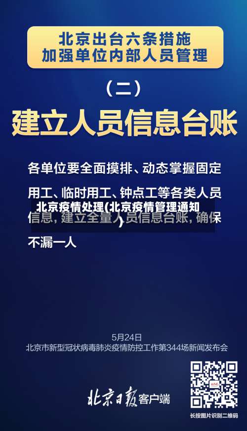 北京疫情处理(北京疫情管理通知)-第2张图片