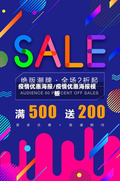 疫情优惠海报/疫情优惠海报模板