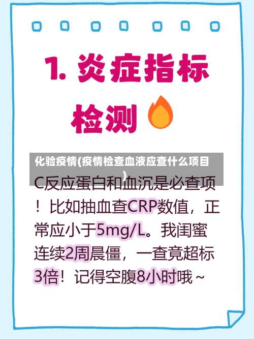 化验疫情(疫情检查血液应查什么项目)-第2张图片