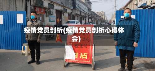 疫情党员剖析(疫情党员剖析心得体会)-第3张图片