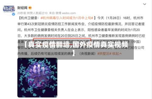 【真实疫情翻墙,国外疫情真实视频】-第3张图片