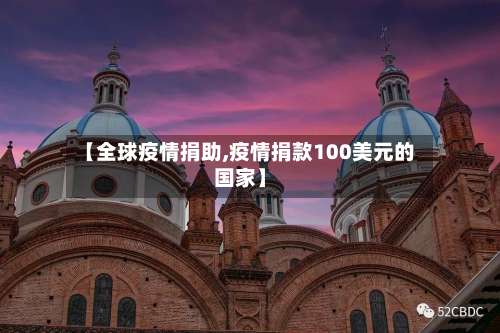 【全球疫情捐助,疫情捐款100美元的国家】