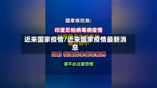 近来国家疫情/近来国家疫情最新消息-第2张图片