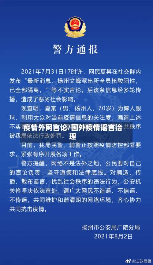 疫情外网言论/国外疫情谣言治理-第3张图片
