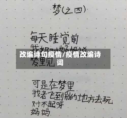 改编诗句疫情/疫情改编诗词-第3张图片