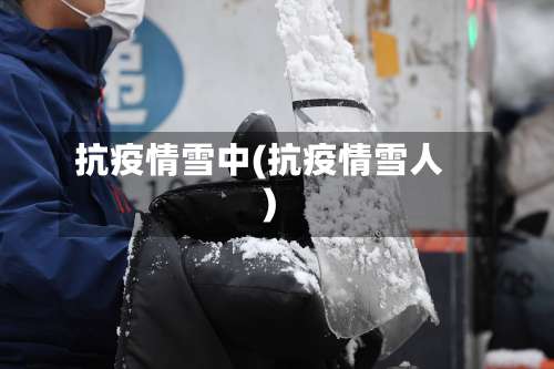 抗疫情雪中(抗疫情雪人)-第2张图片