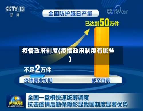 疫情政府制度(疫情政府制度有哪些)