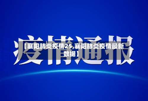 【襄阳肺炎疫情25,襄阳肺炎疫情最新数据】-第2张图片