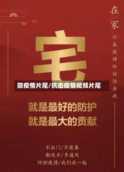 防疫情片尾/抗击疫情视频片尾-第3张图片