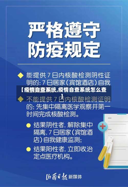 【疫情自查系统,疫情自查系统怎么查】-第3张图片