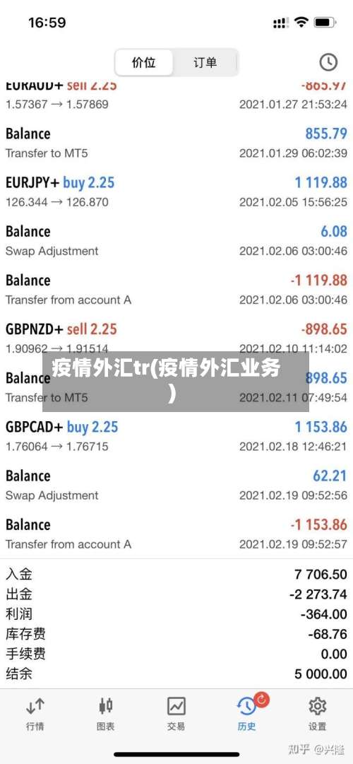 疫情外汇tr(疫情外汇业务)-第2张图片