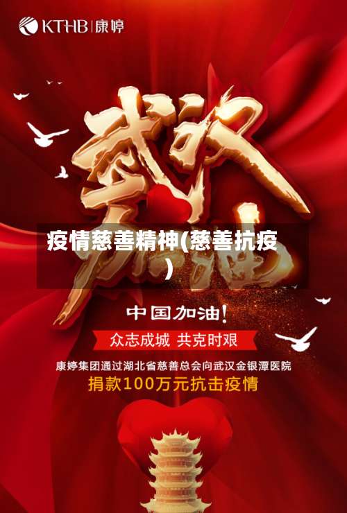 疫情慈善精神(慈善抗疫)
